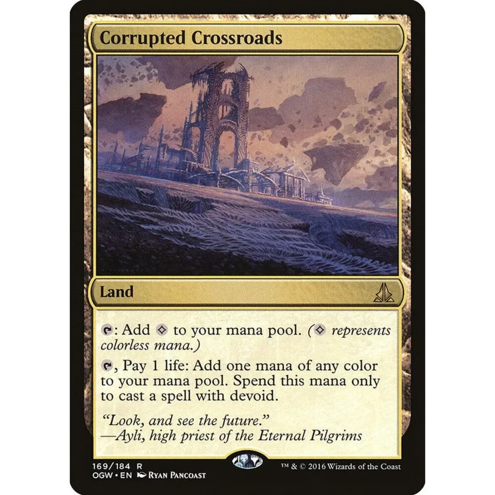 Corrupted Crossroads 169 Oath of the Gatewatch Magic: the Gathering Lightly Pla